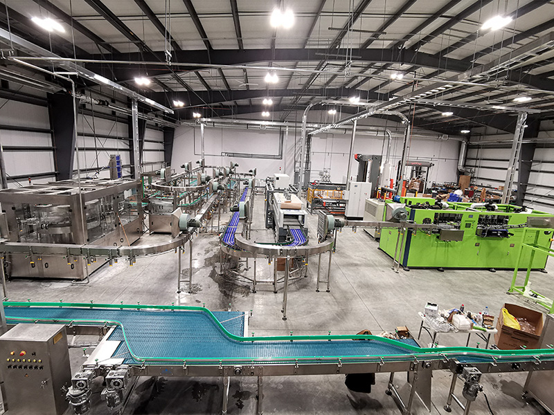 Mineral Water Bottling Line in Canada
