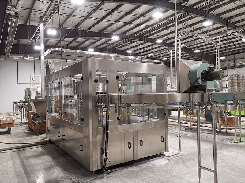 Mineral Water Bottling Line in Canada